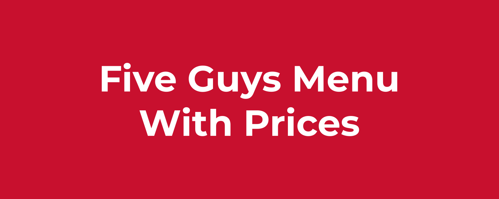 Who Owns Five Guys?