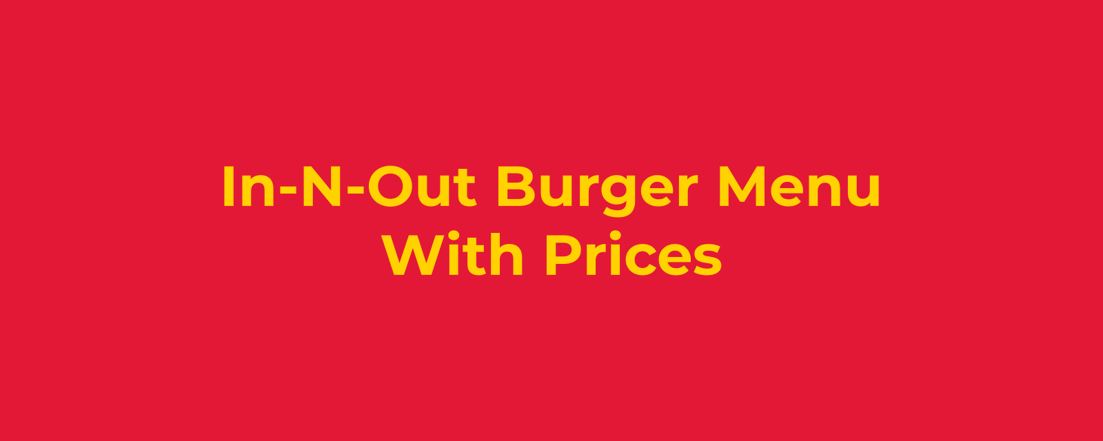 Who Owns In-N-Out Burger?